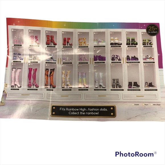 MGA Entertainment Toys Rainbow High Mini Accessories Studio Shoes